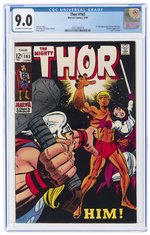 THOR #165 JUNE 1969 CGC 9.0 VF/NM (FIRST FULL HIM - ADAM WARLOCK).