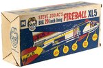 STEVE ZODIAC'S BIG 20 INCH LONG FIREBALL XL5 SPACESHIP IN BOX.