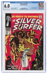 SILVER SURFER #3 DECEMBER 1968 CGC 6.0 FINE (FIRST MEPHISTO).