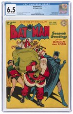 BATMAN #27 FEBRUARY-MARCH 1945 CGC 6.5 FINE+.