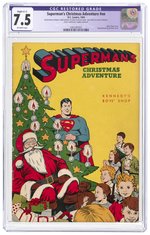 SUPERMAN'S CHRISTMAS ADVENTURE #NN 1944 CGC RESTORED 7.5 SLIGHT (C-1) VF-.