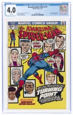 AMAZING SPIDER-MAN #121 JUNE 1973 CGC 4.0 VG (DEATH OF GWEN STACY).