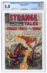 STRANGE TALES #116 JANUARY 1964 CGC 5.0 VG/FINE.