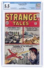 STRANGE TALES #102 NOVEMBER 1962 CGC 5.5 FINE-.