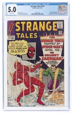 STRANGE TALES #115 DECEMBER 1963 CGC 5.0 VG/FINE.