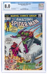 AMAZING SPIDER-MAN #122 JULY 1973 CGC 8.0 VF (DEATH OF GREEN GOBLIN).