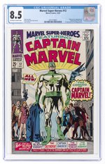 MARVEL SUPER-HEROES #12 DECEMBER 1967 CGC 8.5 VF+ (FIRST CAPTAIN MARVEL).