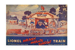 "LIONEL MICKEY MOUSE CIRCUS TRAIN" COMPLETE BOXED SET.