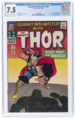 JOURNEY INTO MYSTERY #125 FEBRUARY 1966 CGC 7.5 VF-.