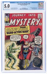 JOURNEY INTO MYSTERY #93 JUNE 1963 CGC 5.0 VG/FINE (FIRST RADIO-ACTIVE MAN).