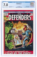 DEFENDERS #1 AUGUST 1972 CGC 7.0 FINE/VF.