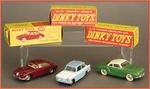 "DINKY TOYS" SIX-PIECE LOT.