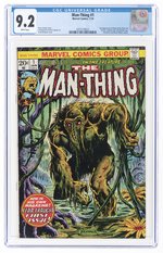 MAN-THING #1 JANUARY 1974 CGC 9.2 NM-.