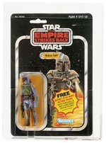 STAR WARS: THE EMPIRE STRIKES BACK (1980) - BOBA FETT 21 BACK AFA 70 EX+ (LARGE CIRCLE EXTENSION STICKER).