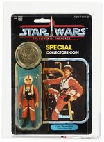 STAR WARS: THE POWER OF THE FORCE (1985) - LUKE SKYWALKER (X-WING PILOT) 92 BACK AFA 85 Y-NM+.