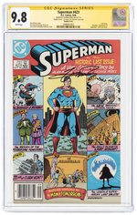 SUPERMAN #423 SEPTEMBER 1986 CGC 9.8 NM/MINT SIGNATURE SERIES (DOUBLE COVER).