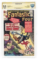 FANTASTIC FOUR #31 OCTOBER 1964 CBCS VERIFIED SIGNATURE 5.5 FINE- (DOUBLE COVER).