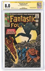 FANTASTIC FOUR #52 JULY 1966 CGC 8.0 VF SIGNATURE SERIES (FIRST BLACK PANTHER).