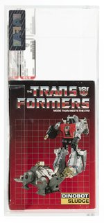 TRANSFORMERS (1985) SERIES 2 DINOBOT - SLUDGE AFA 80 NM.