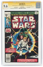 STAR WARS #1 JULY 1977 CGC 9.6 NM+ SIGNATURE SERIES.