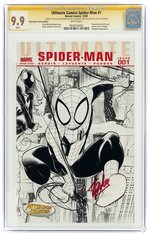 ULTIMATE COMICS SPIDER-MAN #1 OCTOBER 2009 CGC 9.9 MINT SIGNATURE SERIES (PITTSBURGH COMICCON EDITION).