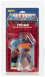 MASTERS OF THE UNIVERSE (1985) - TWO BAD SERIES 4 AFA 80 NM (ROUND BACK, THICKER CARD).