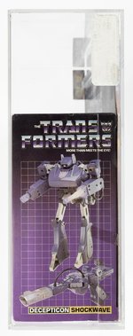 TRANSFORMERS (1985) SERIES 2 - SHOCKWAVE AFA 80 Q-NM.