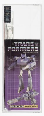 TRANSFORMERS (1985) SERIES 2 - SHOCKWAVE AFA 80 Q-NM.