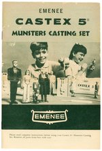 "THE MUNSTERS CASTEX 5 CASTING SET" HIGH GRADE BOXED EXAMPLE.