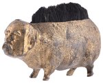 CLEVELAND AS A PIG RARE 1884 PEN WIPER DESK ACCESSORY.