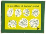 THE ADDAMS FAMILY "UNCLE FESTER'S MYSTERY LIGHT BULB" BOXED NOVELTY.