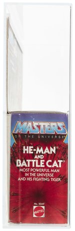 MASTERS OF THE UNIVERSE (1983) - HE-MAN AND BATTLE CAT SERIES 2 GIFTSET AFA 80 Y-NM.