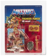 MATTEL EUROPE MASTERS OF THE UNIVERSE (1985) - THUNDER PUNCH HE-MAN SERIES 4 AFA 80+ NM.