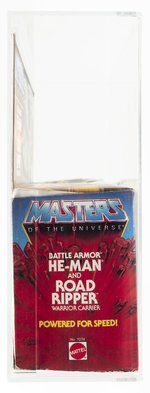 MASTERS OF THE UNIVERSE (1984) BATTLE ARMOR HE-MAN AND ROAD RIPPER GIFT SET AFA 80 NM.