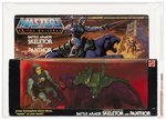 MASTERS OF THE UNIVERSE (1985) - BATTLE ARMOR SKELETOR AND PANTHOR GIFTSET AFA 80 Y-NM.