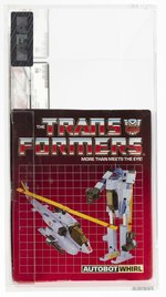 TRANSFORMERS (1985) SERIES 2 DELUXE - WHIRL AFA 80 NM.