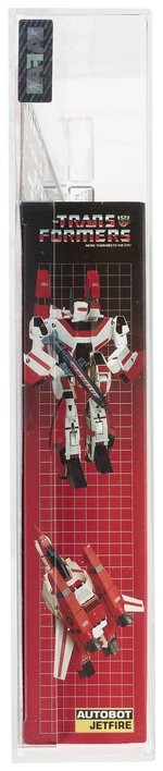 TRANSFORMERS (1985) SERIES 2 - JETFIRE AFA 75 EX+/NM (TRADEMARK LOGO).