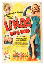 "LINDA BE GOOD" MOVIE POSTER.