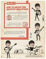 THE BEATLES MAGNETIC HAIR & BEETLE COMB PAIR .