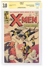 X-MEN #1 SEPTEMBER 1963 CBCS VERIFIED SIGNATURE 3.0 GOOD/VG (FIRST X-MEN & MAGNETO).