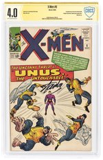 X-MEN #8 NOVEMBER 1964 CBCS VERIFIED SIGNATURE 4.0 VG (FIRST UNUS THE UNTOUCHABLE).