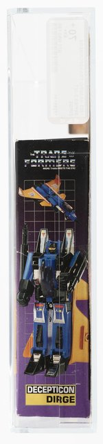 TRANSFORMERS (1985) SERIES 2 JET - DIRGE AFA 70+ EX+.