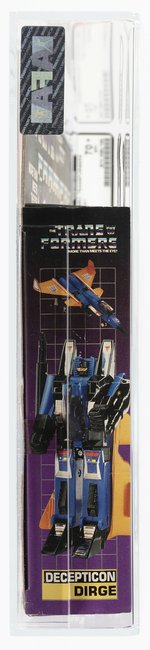 TRANSFORMERS (1985) SERIES 2 JET - DIRGE AFA 70+ EX+.