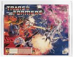 TRANSFORMERS (1985) SERIES 2 - JETFIRE AFA 75 Q-EX+/NM (TRADEMARK LOGO/WHITE TEXT, EARLY RELEASE VARIETY).