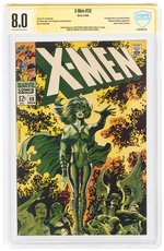 X-MEN #50 NOVEMBER 1968 CBCS VERIFIED SIGNATURE 8.0 VF.