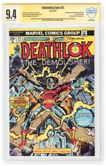 ASTONISHING TALES #25 AUGUST 1974 CBCS VERIFIED SIGNATURE 9.4 NM (FIRST DEATHLOK).