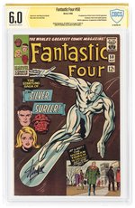 FANTASTIC FOUR #50 MAY 1966 CBCS VERIFIED SIGNATURE 6.0 FINE.