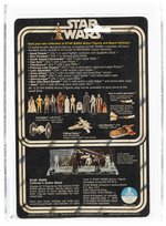 STAR WARS (1978) - LUKE SKYWALKER 12 BACK-A AFA 75 EX+/NM (BLOND HAIR).