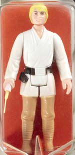 STAR WARS (1978) - LUKE SKYWALKER 12 BACK-A AFA 75 EX+/NM (BLOND HAIR).