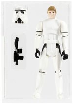 STAR WARS: THE POWER OF THE FORCE (1985) - LOOSE ACTION FIGURE LUKE SKYWALKER (IMPERIAL STORMTROOPER) AFA 85 NM+.